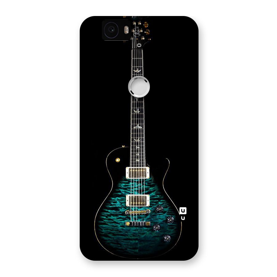 Royal Green Guitar Back Case for Google Nexus-6P