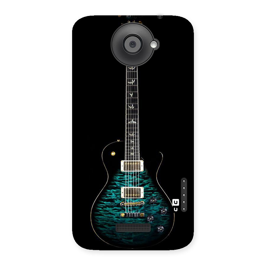 Royal Green Guitar Back Case for HTC One X