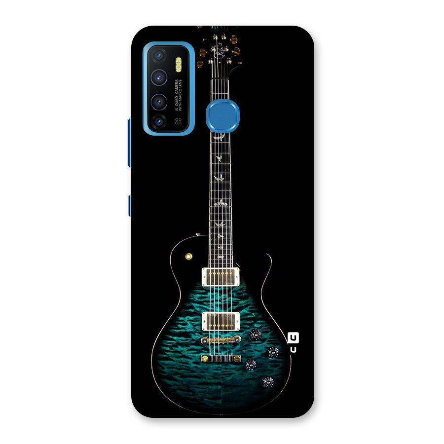 Royal Green Guitar Back Case for Infinix Hot 9