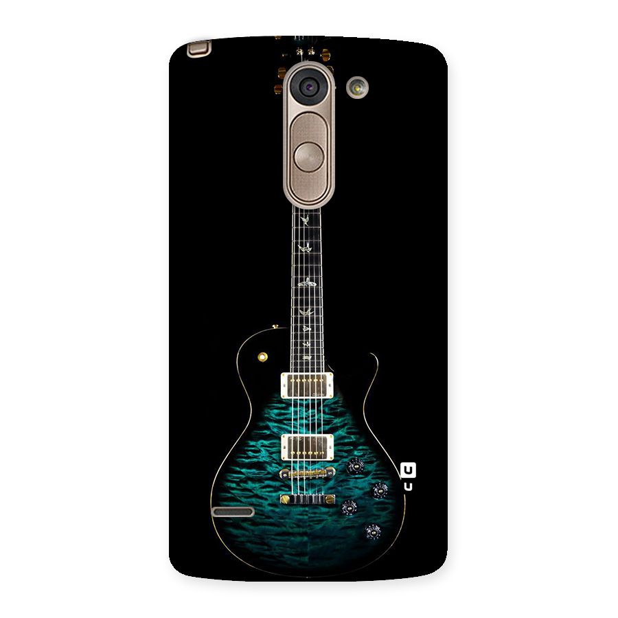 Royal Green Guitar Back Case for LG G3 Stylus