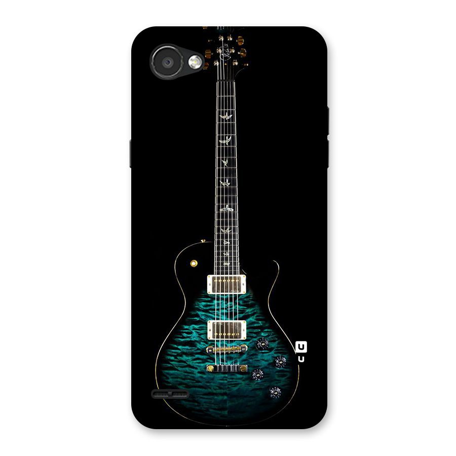 Royal Green Guitar Back Case for LG Q6