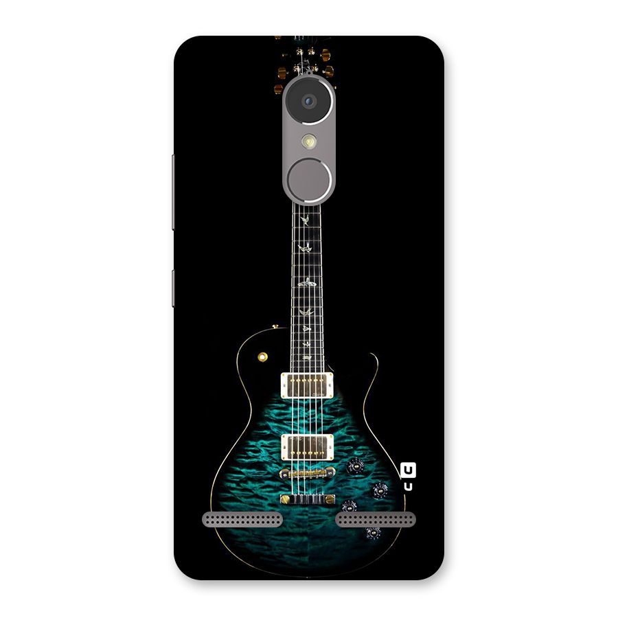 Royal Green Guitar Back Case for Lenovo K6