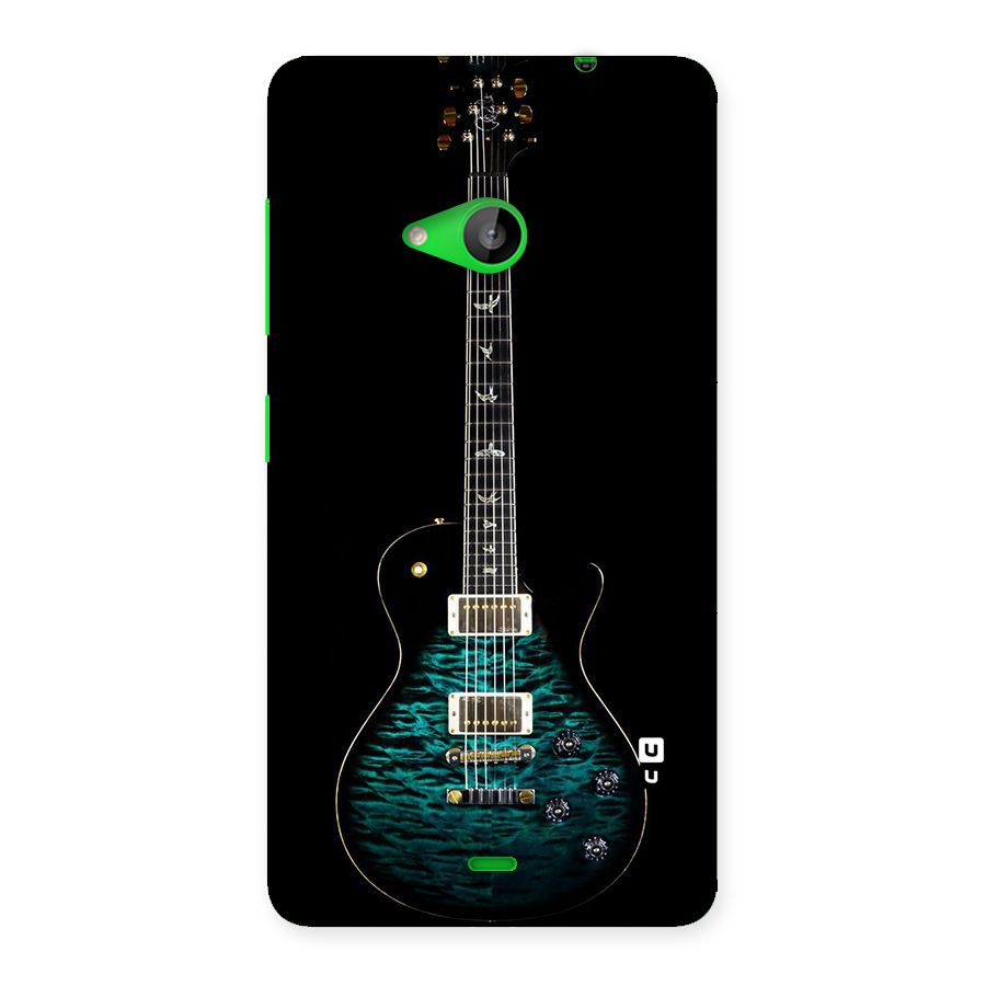 Royal Green Guitar Back Case for Lumia 535