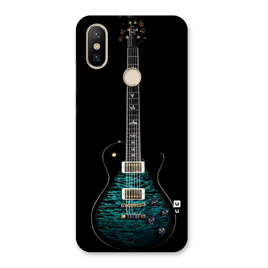 Royal Green Guitar Back Case for Mi A2