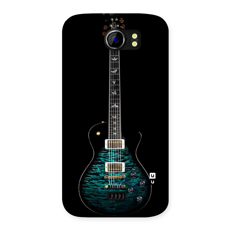 Royal Green Guitar Back Case for Micromax Canvas 2 A110