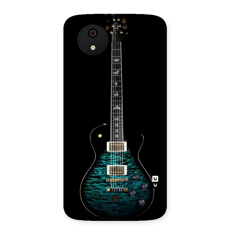 Royal Green Guitar Back Case for Micromax Canvas A1