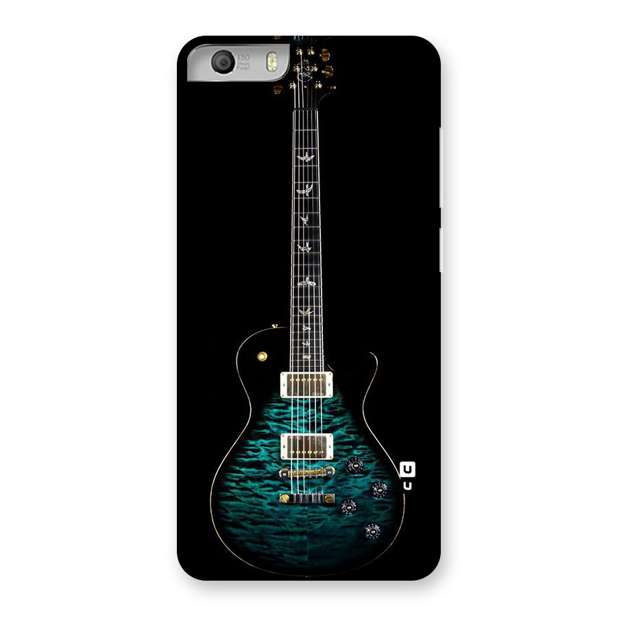 Royal Green Guitar Back Case for Micromax Canvas Knight 2