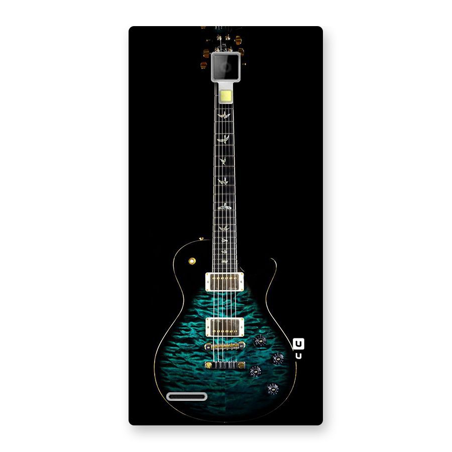 Royal Green Guitar Back Case for Micromax Canvas Xpress A99
