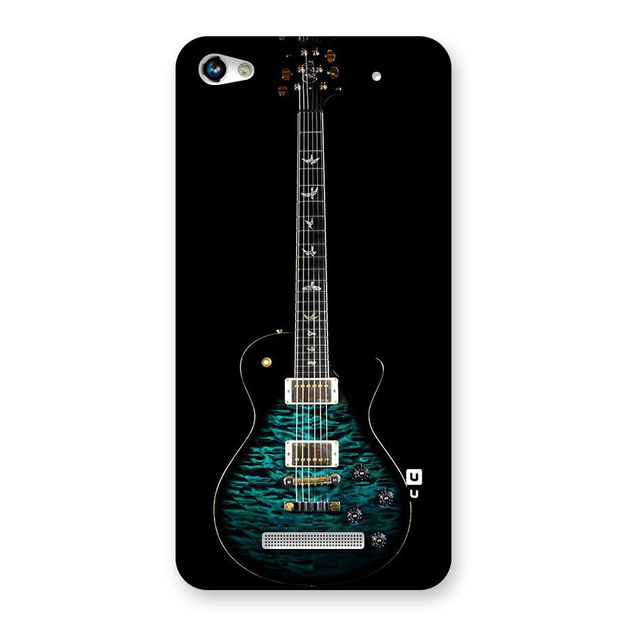 Royal Green Guitar Back Case for Micromax Hue 2