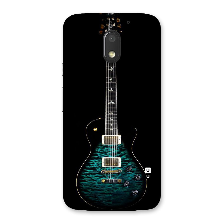 Royal Green Guitar Back Case for Moto E3 Power