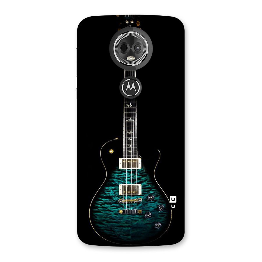 Royal Green Guitar Back Case for Moto E5 Plus