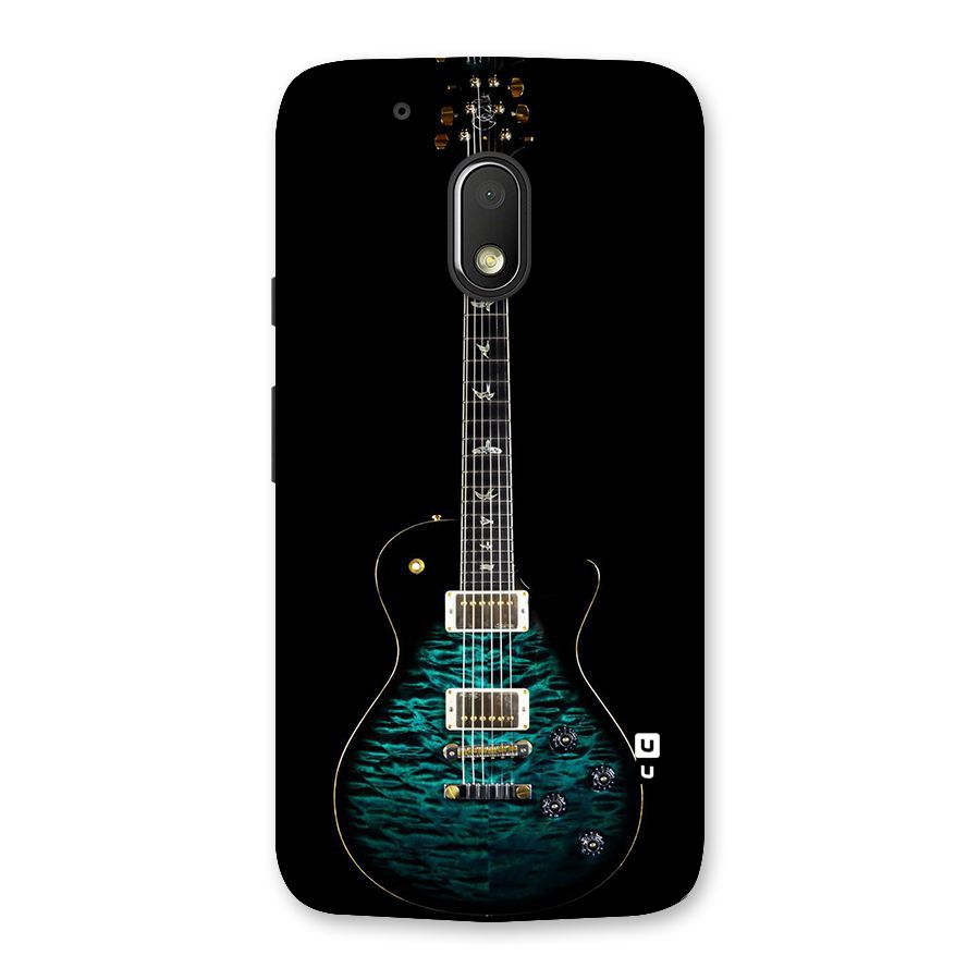 Royal Green Guitar Back Case for Moto G4 Play