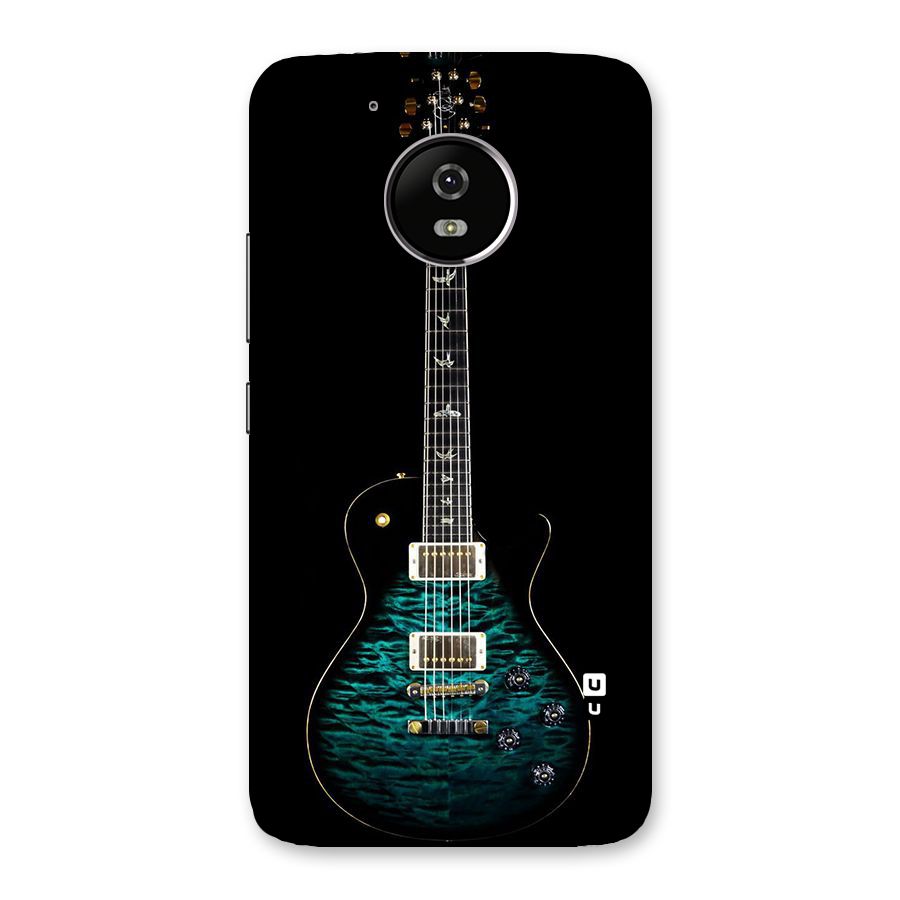 Royal Green Guitar Back Case for Moto G5
