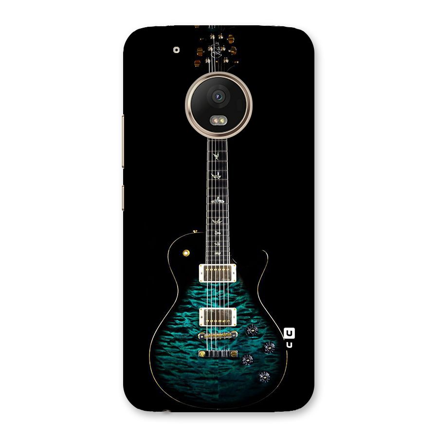 Royal Green Guitar Back Case for Moto G5 Plus