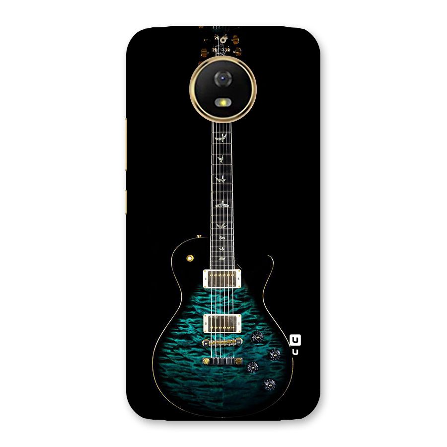 Royal Green Guitar Back Case for Moto G5s