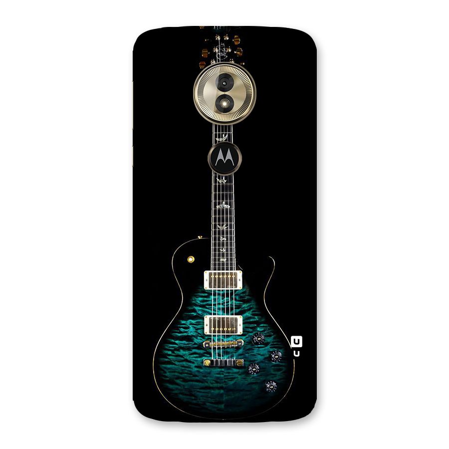 Royal Green Guitar Back Case for Moto G6 Play