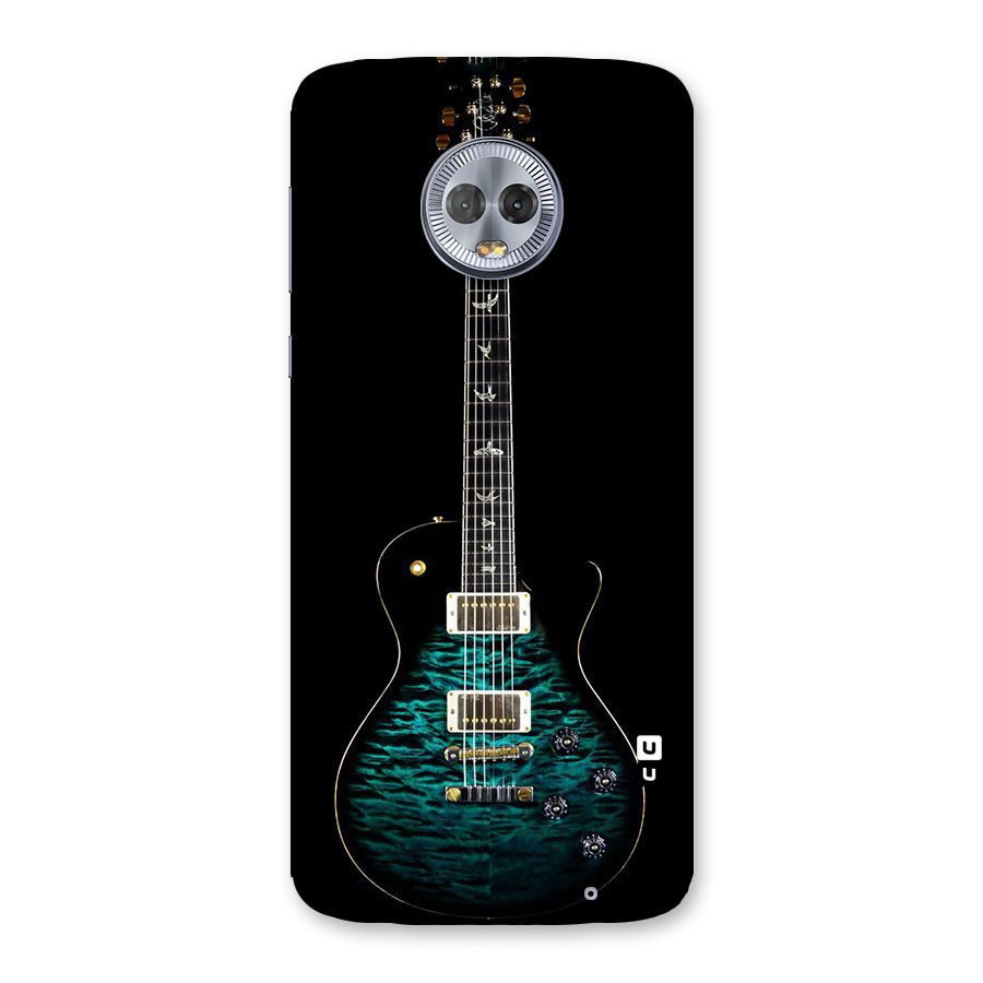 Royal Green Guitar Back Case for Moto G6 Plus
