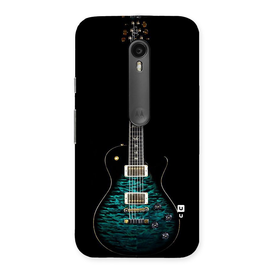 Royal Green Guitar Back Case for Moto G Turbo