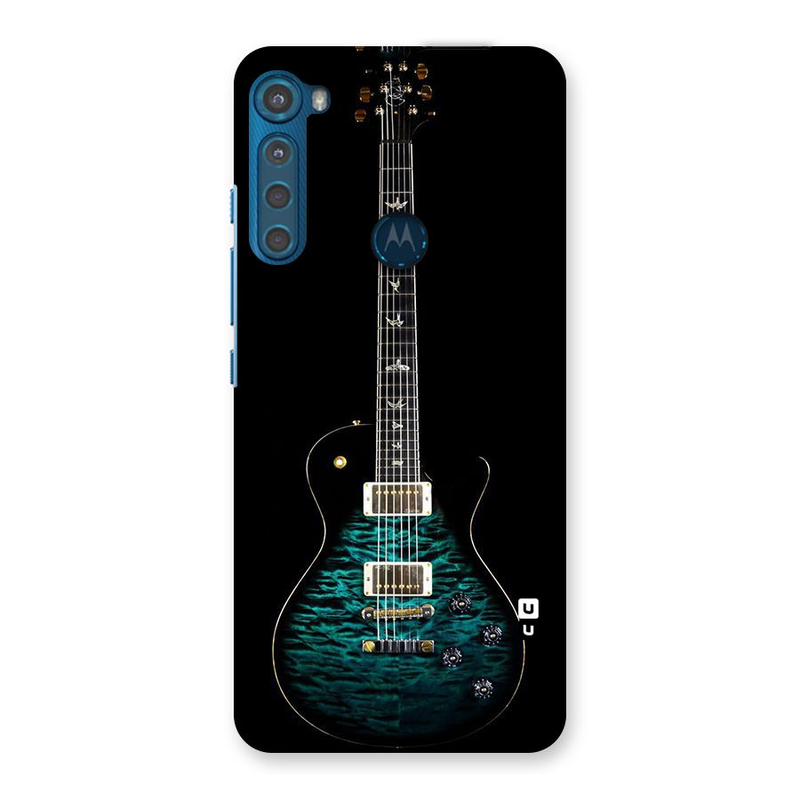 Royal Green Guitar Back Case for Motorola One Fusion Plus