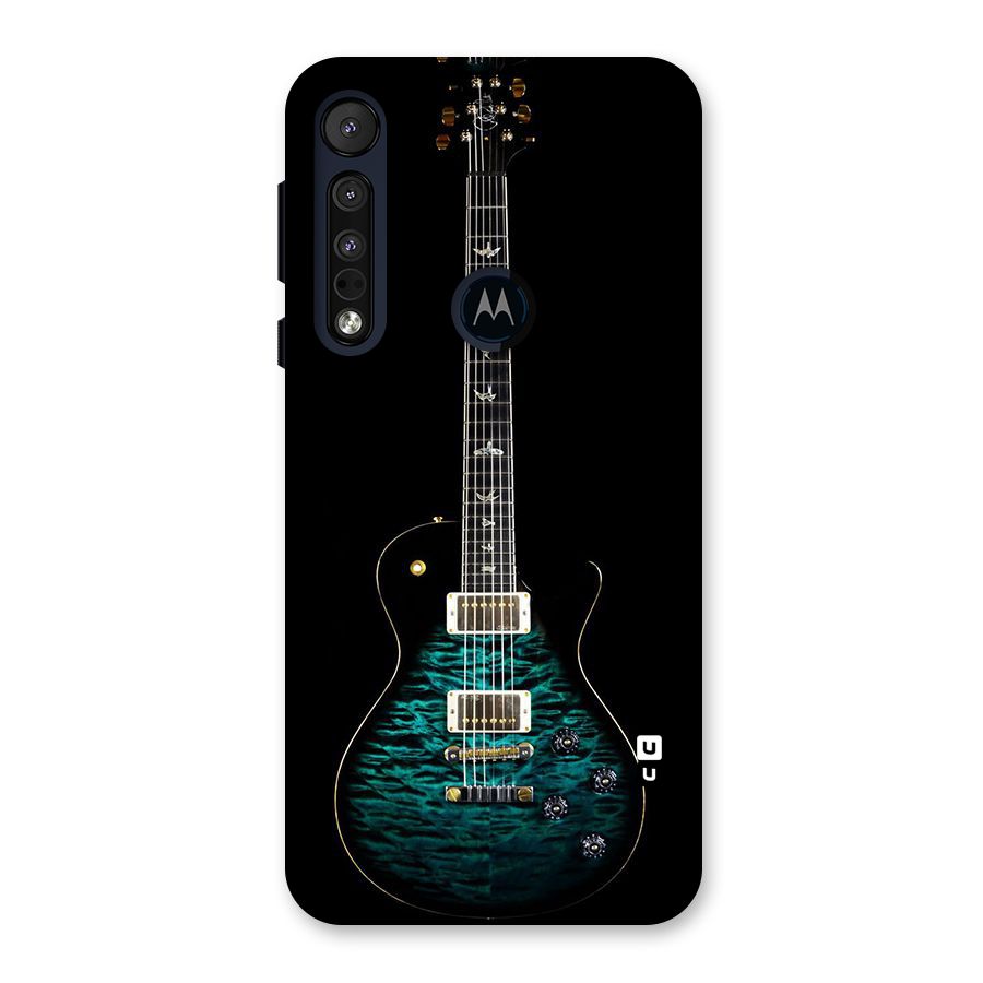 Royal Green Guitar Back Case for Motorola One Macro