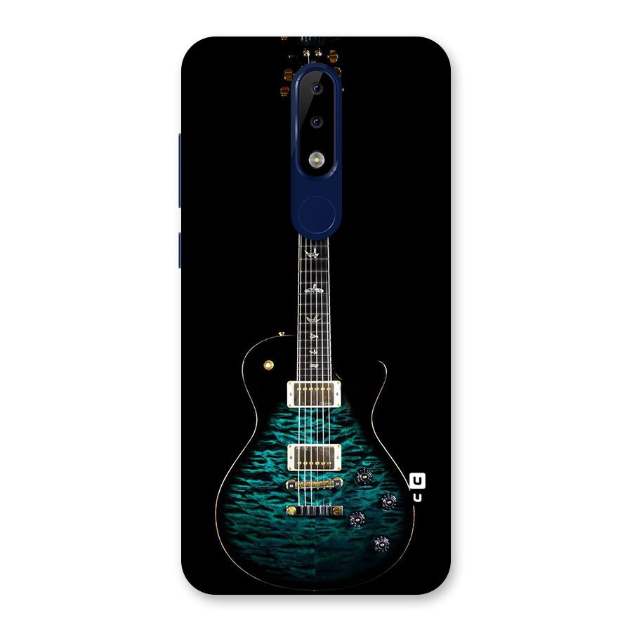 Royal Green Guitar Back Case for Nokia 5.1 Plus