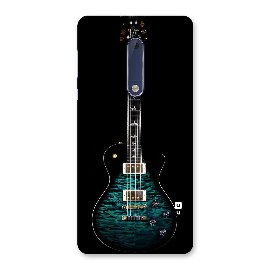 Royal Green Guitar Back Case for Nokia 5