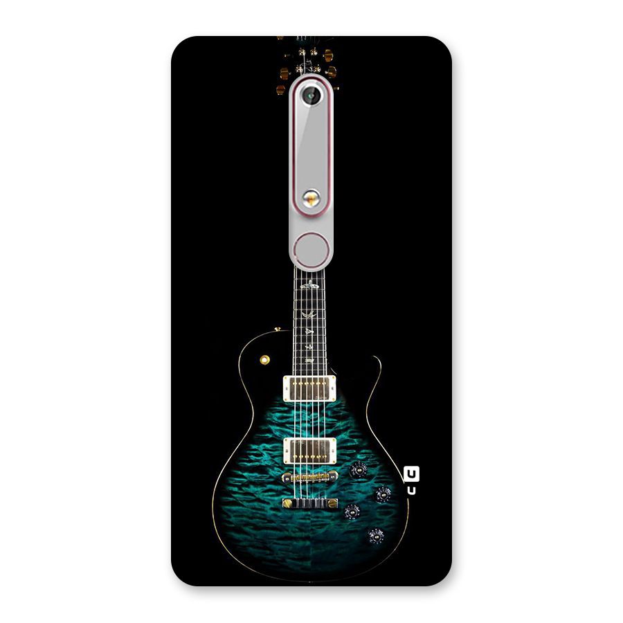 Royal Green Guitar Back Case for Nokia 6.1