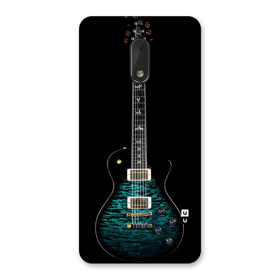 Royal Green Guitar Back Case for Nokia 6