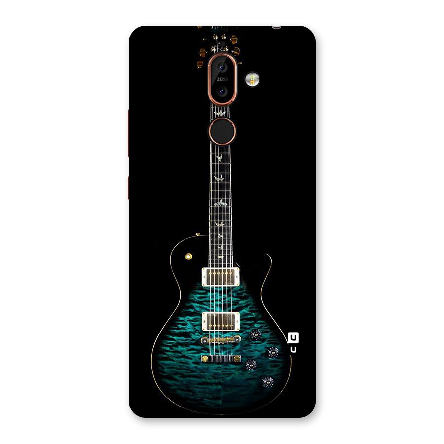 Royal Green Guitar Back Case for Nokia 7 Plus