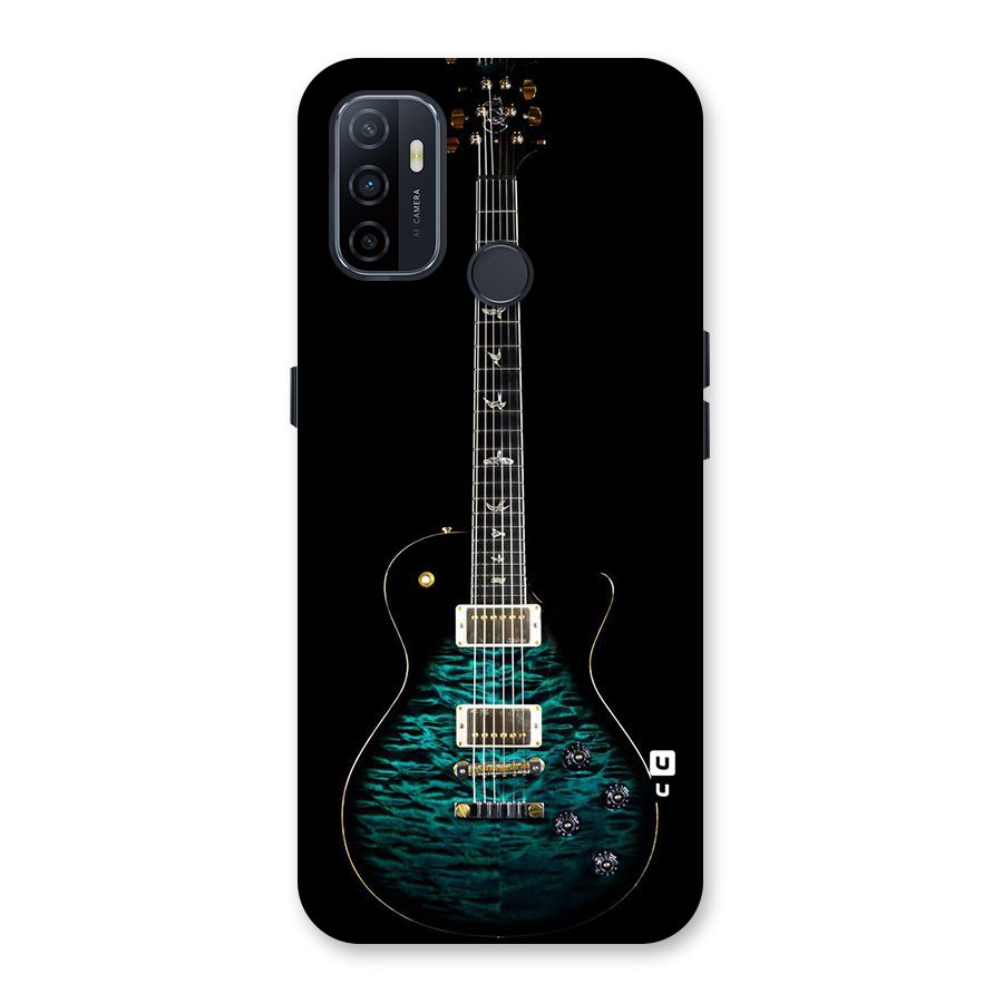 Royal Green Guitar Back Case for Oppo A32
