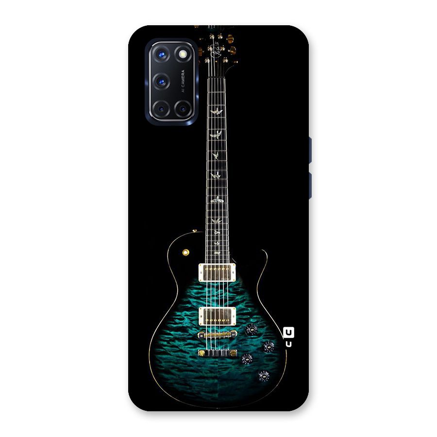 Royal Green Guitar Back Case for Oppo A52