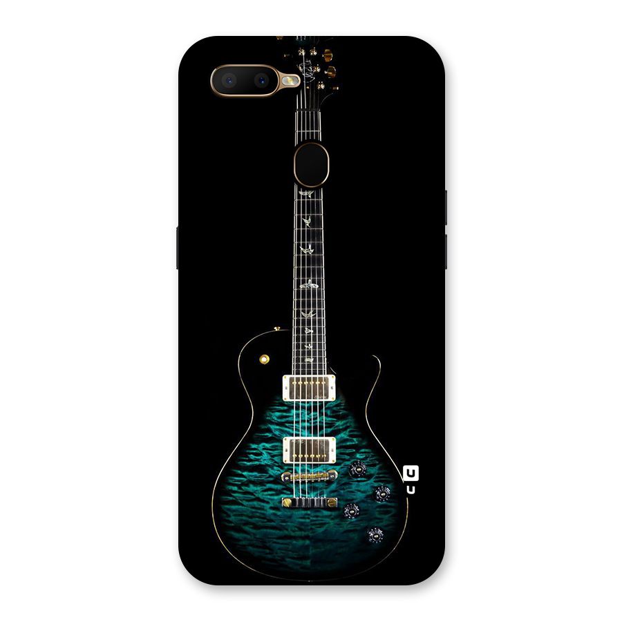 Royal Green Guitar Back Case for Oppo A5s
