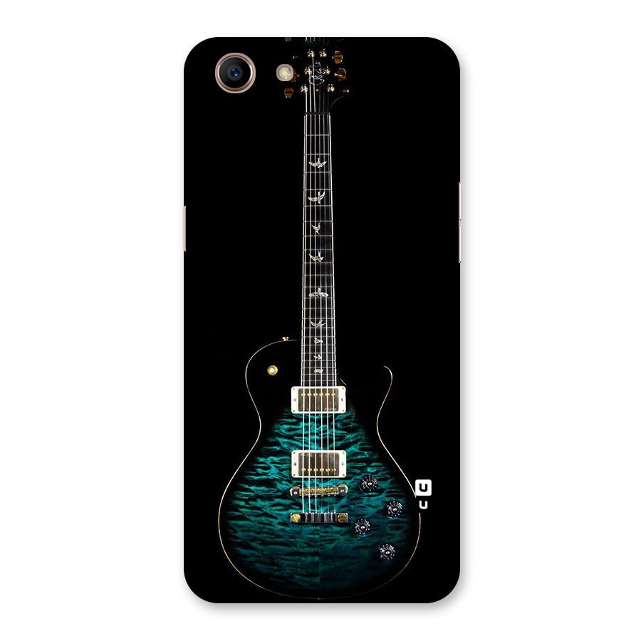 Royal Green Guitar Back Case for Oppo A83 (2018)