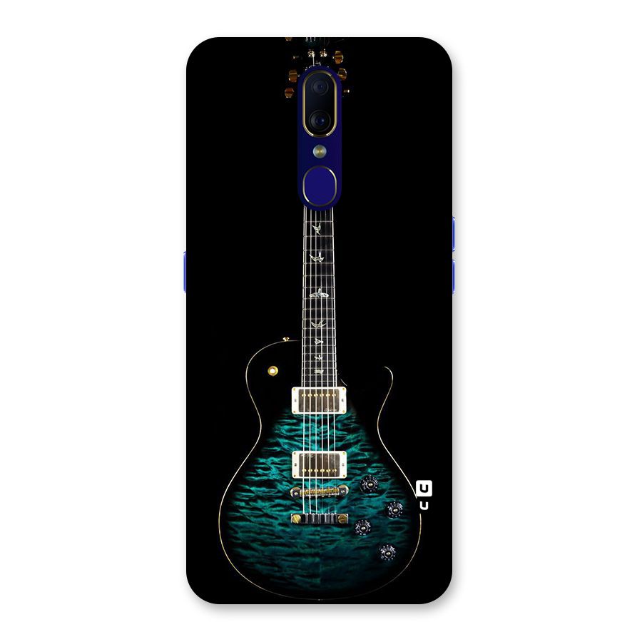 Royal Green Guitar Back Case for Oppo A9