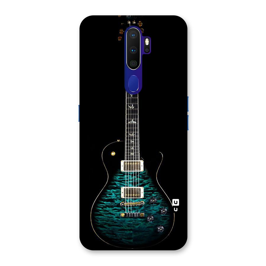 Royal Green Guitar Back Case for Oppo A9 (2020)