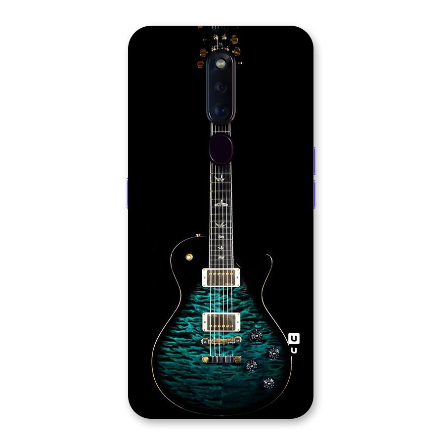 Royal Green Guitar Back Case for Oppo F11 Pro