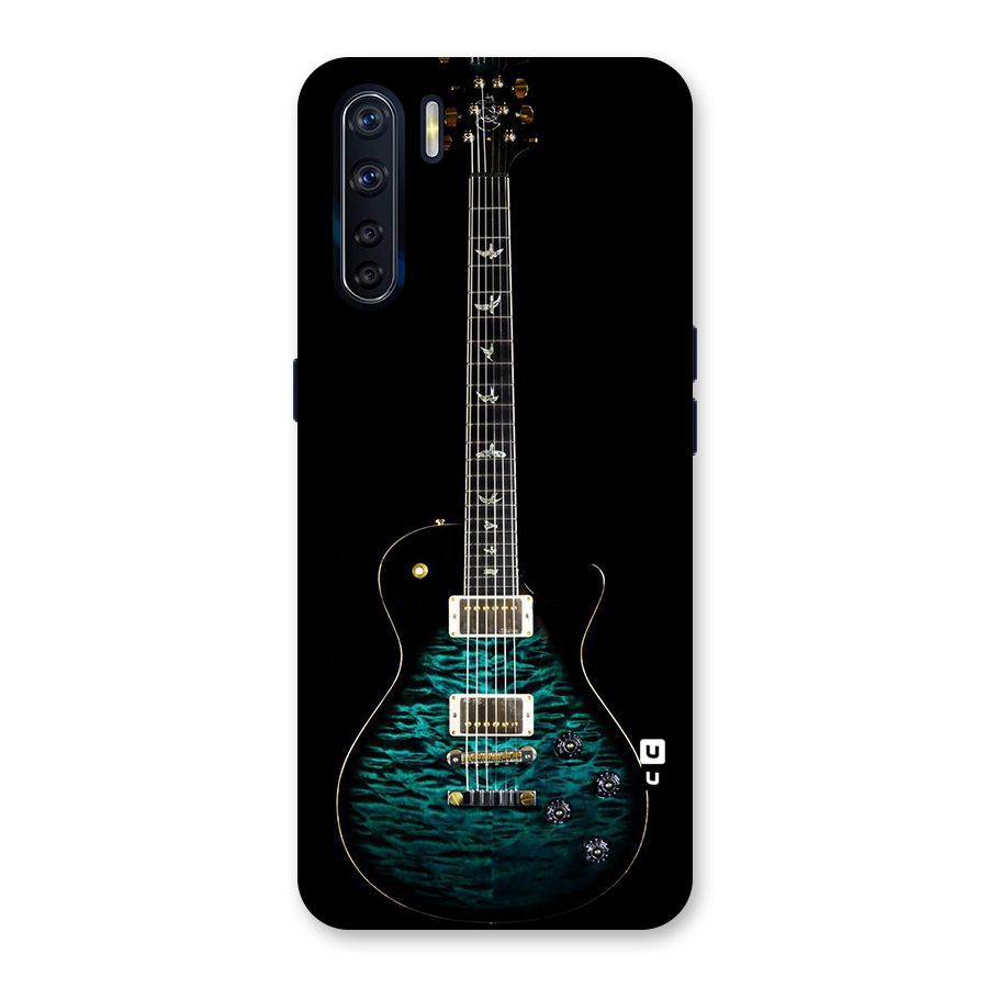 Royal Green Guitar Back Case for Oppo F15