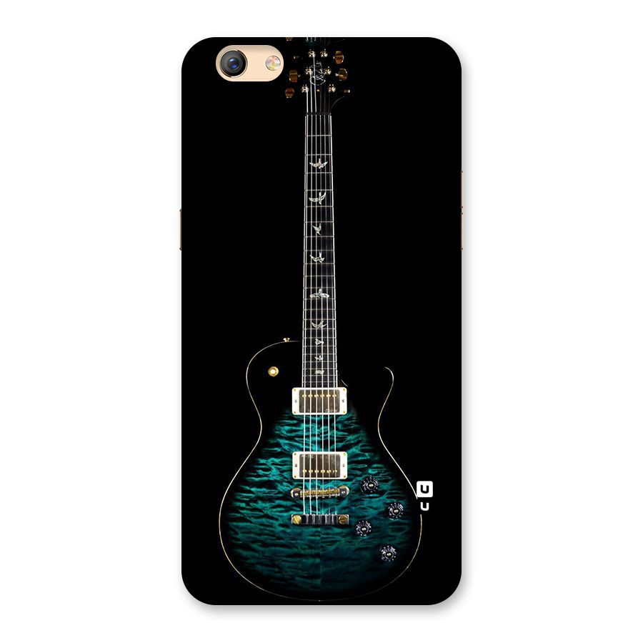 Royal Green Guitar Back Case for Oppo F3 Plus