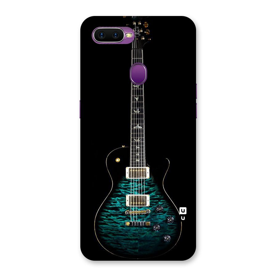 Royal Green Guitar Back Case for Oppo F9