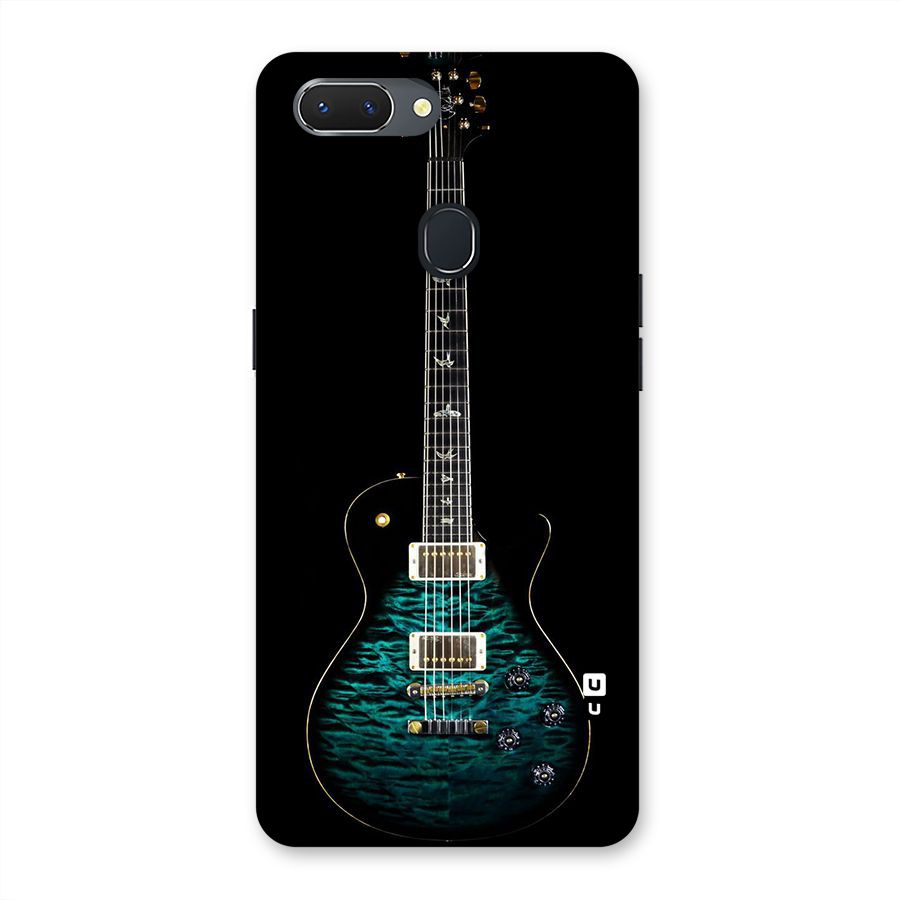 Royal Green Guitar Back Case for Oppo Realme 2