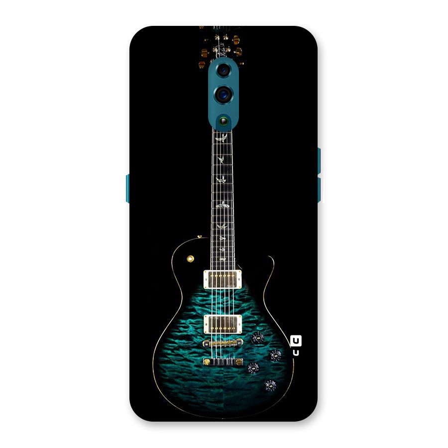 Royal Green Guitar Back Case for Oppo Reno