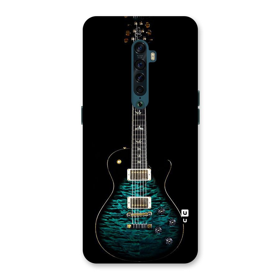 Royal Green Guitar Back Case for Oppo Reno2