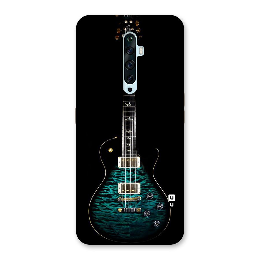 Royal Green Guitar Back Case for Oppo Reno2 Z
