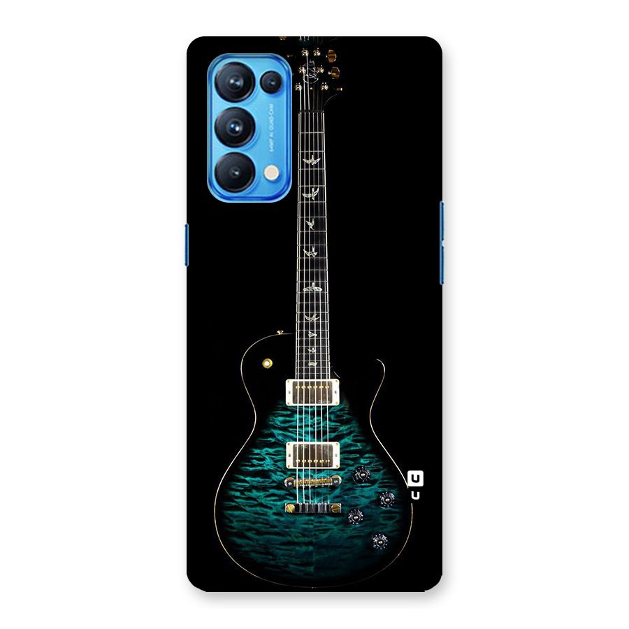 Royal Green Guitar Back Case for Oppo Reno5 Pro 5G