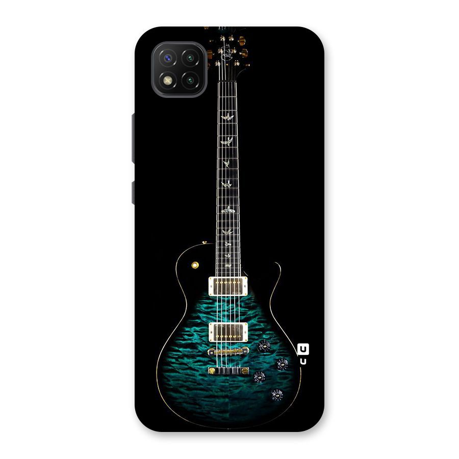 Royal Green Guitar Back Case for Poco C3