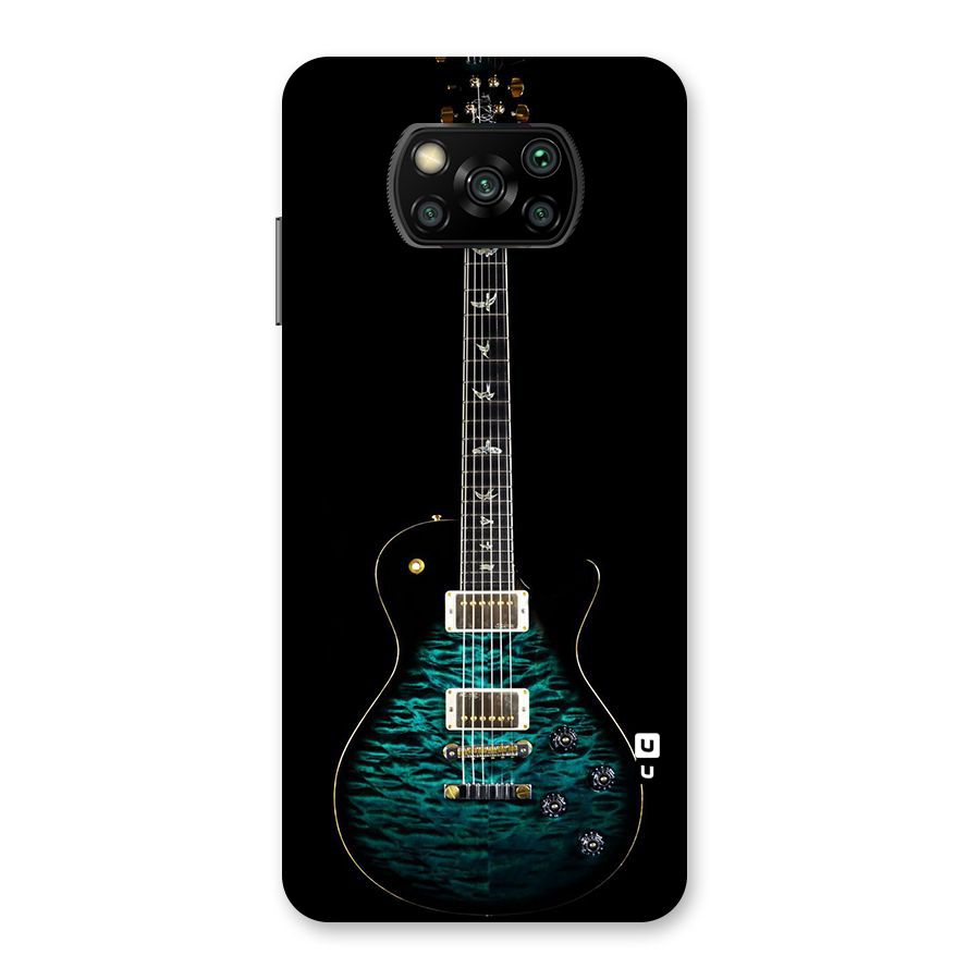 Royal Green Guitar Back Case for Poco X3