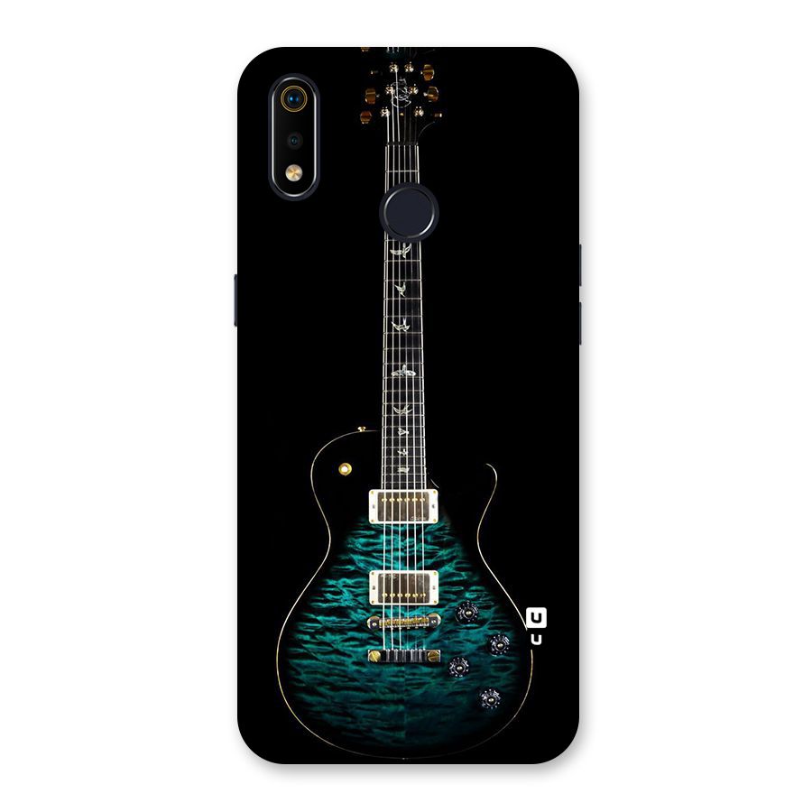 Royal Green Guitar Back Case for Realme 3i