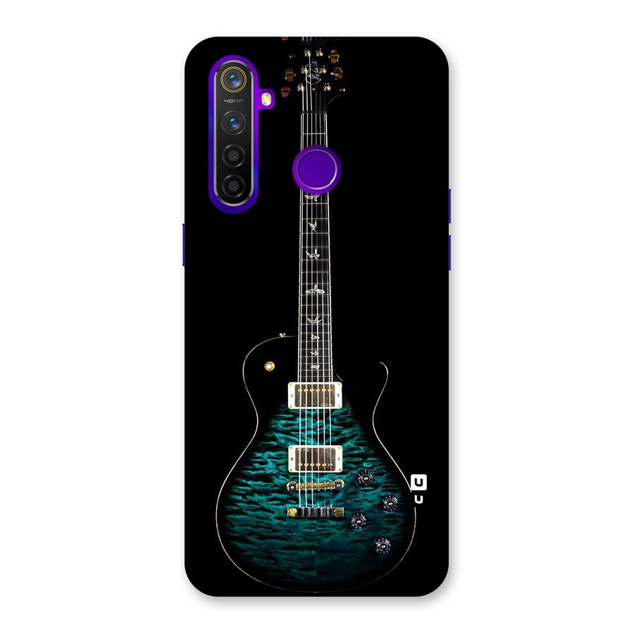Royal Green Guitar Back Case for Realme 5 Pro