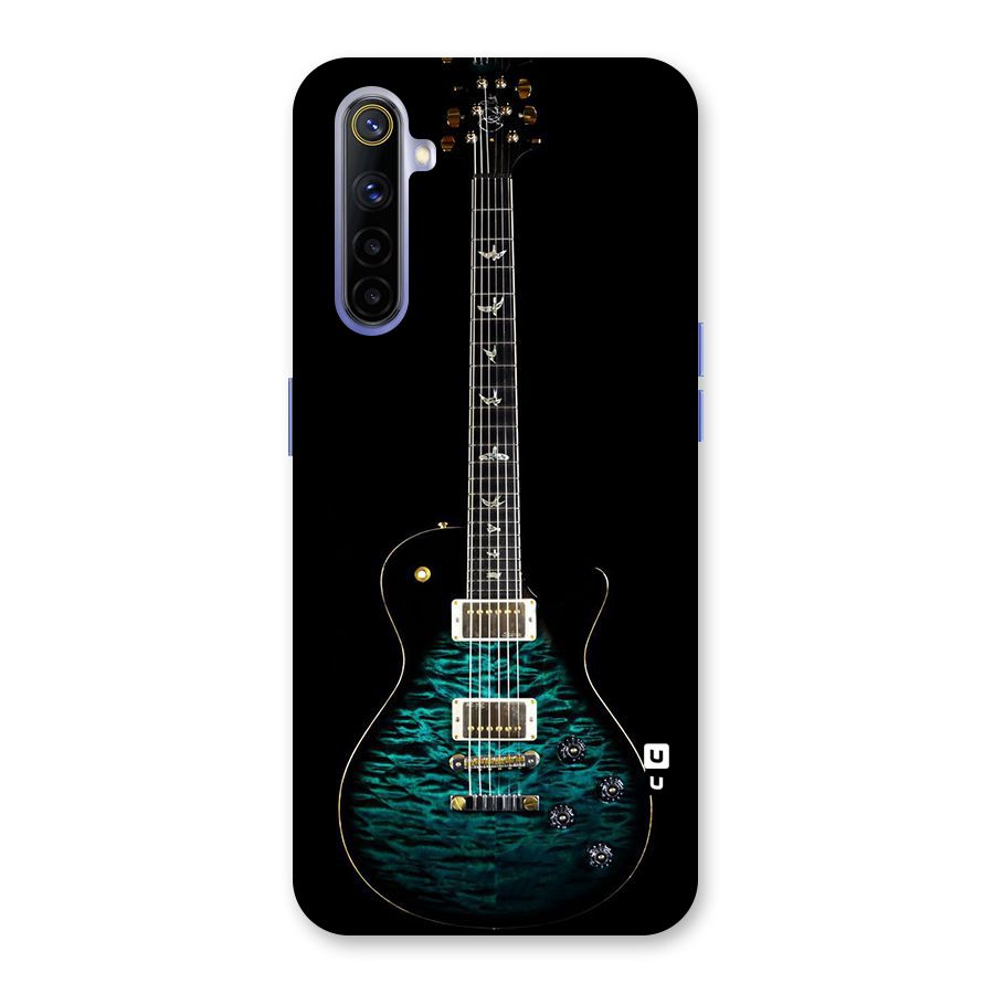 Royal Green Guitar Back Case for Realme 6