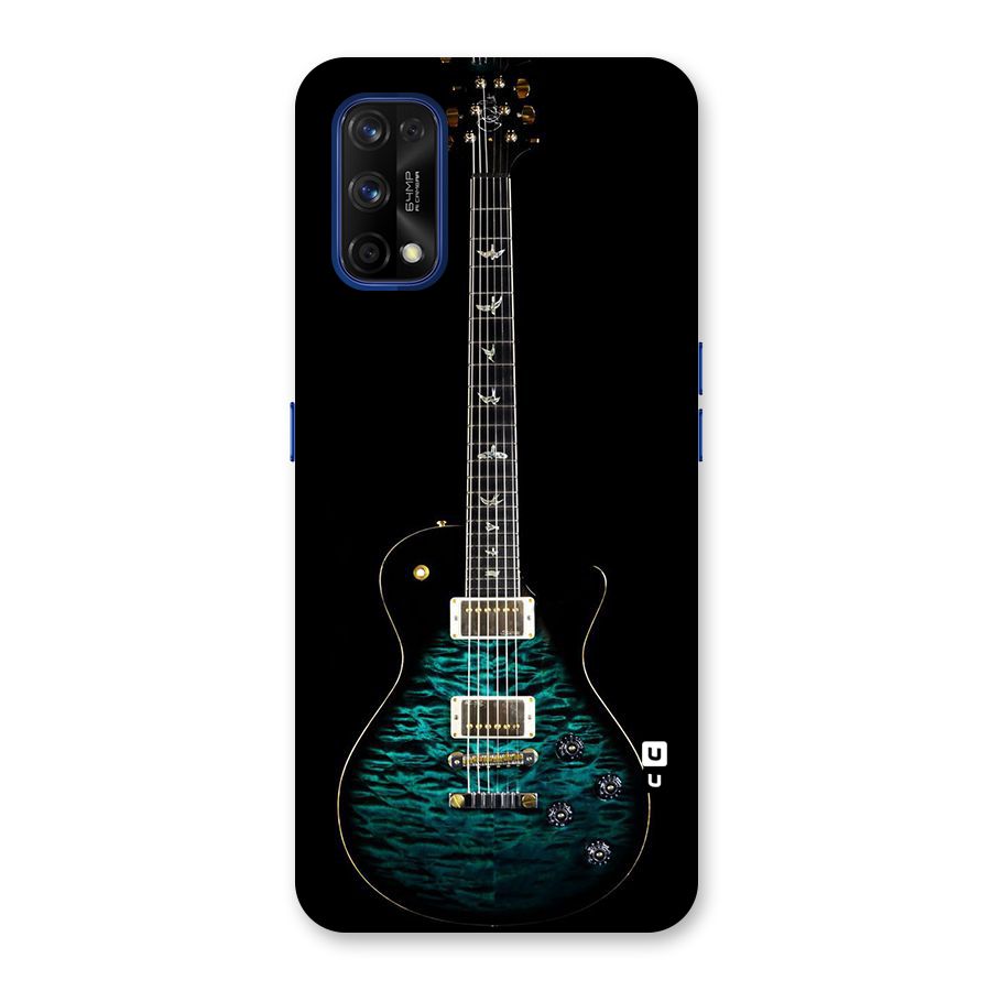 Royal Green Guitar Back Case for Realme 7 Pro
